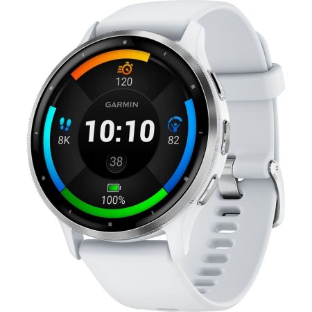 Смарт-часы Garmin Venu 3 серебристые (010-02784-00)