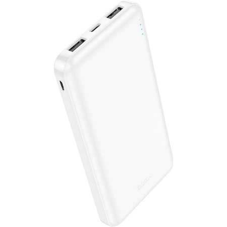 Внешний аккумулятор (power bank) Hoco J100 High-Ranking 10000 мАч белый  (J100 HIGH-RANKING WHITE)