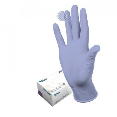 Перчатки медицинские смотровые нитриловые Dermagrip Ultra LS нестерильные неопудренные размер  S (200 штук в упаковке)