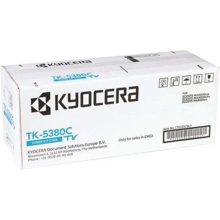 Картридж лазерный Kyocera TK-5380C 1T02Z0CNL0 голубой оригинальный  повышенной емкости