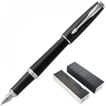 Ручка перьевая Parker Urban CT цвет чернил синий цвет корпуса черный (артикул производителя 1931592)