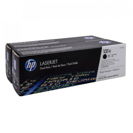 Картридж HP 131X CF210XD черный двойная упаковка