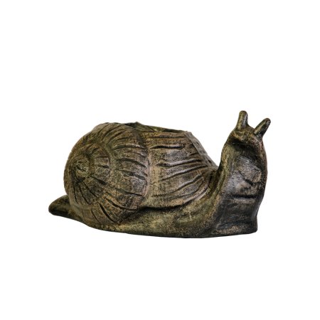 Горшок для цветов GreenShip Planter Snail 10 л бронзовый (50x30x24 см)