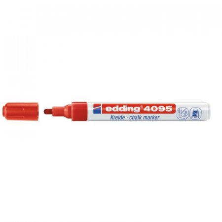 Маркер меловой Edding E-4095 красный