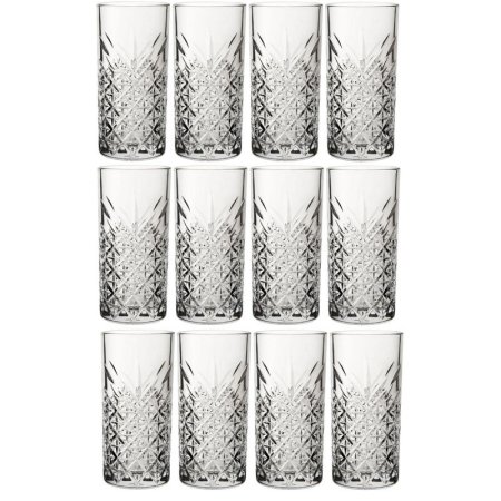 Набор стаканов (хайбол) Pasabahce Таймлесс стеклянные высокие 450 мл (12  штук в упаковке)