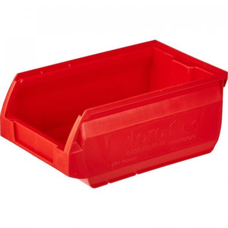 Ящик (лоток) универсальный Sanremo полипропиленовый 170x105x75 мм красный