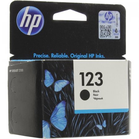 Картридж HP 123 F6V17AE Black Черный для HP Deskjet Ink