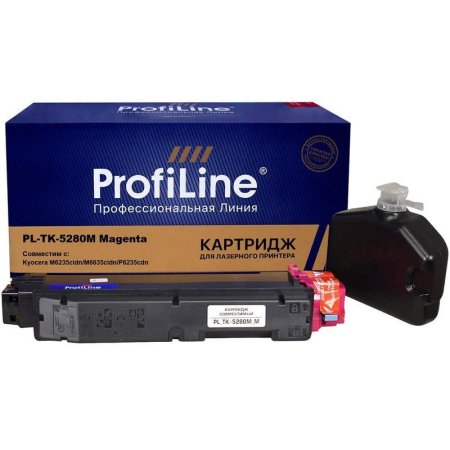 Картридж лазерный ProfiLine TK-5280M PL_TK-5280M_M_WC для Kyocera  пурпурный совместимый