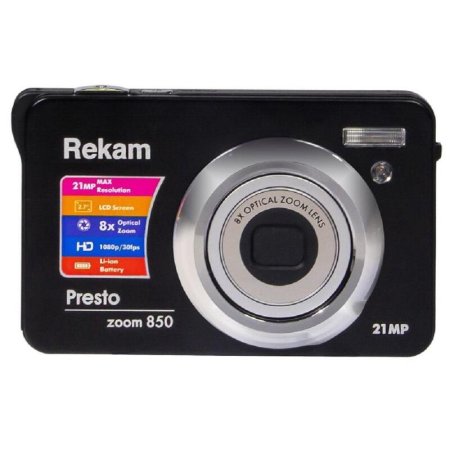 Фотоаппарат Rekam Presto Zoom 850 черный