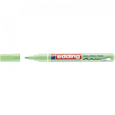 Маркер Edding 751/137 CR зеленый (толщина линии 1-2 мм)