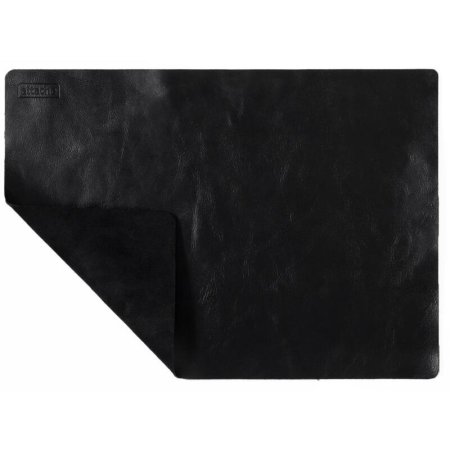 Коврик на стол Attache Selection 300x420 мм черный (из натуральной кожи  Элегант)