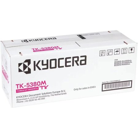 Картридж лазерный Kyocera TK-5380M 1T02Z0BNL0 пурпурный оригинальный  повышенной емкости