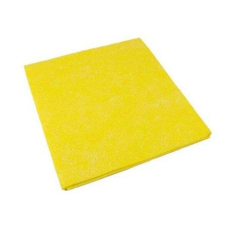 Салфетки хозяйственные вискоза 38х30 см 90 г/кв.м желтые 3 штуки в  упаковке