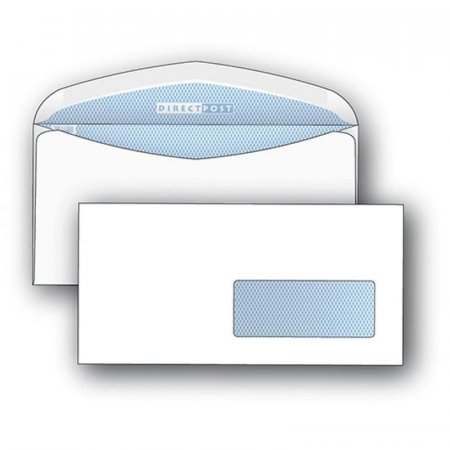 Конверт почтовый DirectPost C65 (114x229 мм) белый с клеем автомат правое окно (1000 штук в упаковке)