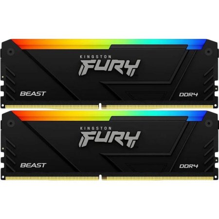 Оперативная память Kingston Fury Beast 16 ГБ KF436C17BB2AK2/16 (2x8 ГБ  DIMM DDR4)