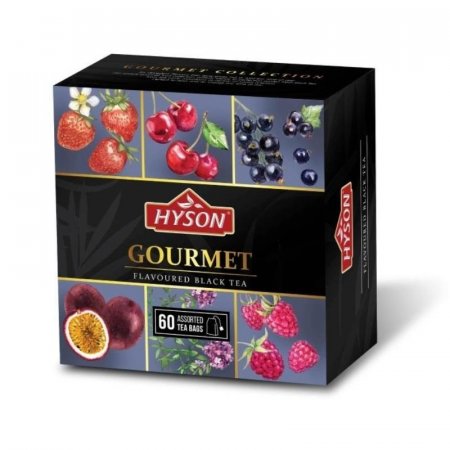 Чай Hyson черный Gurmet Tea Collection 60 пакетиков