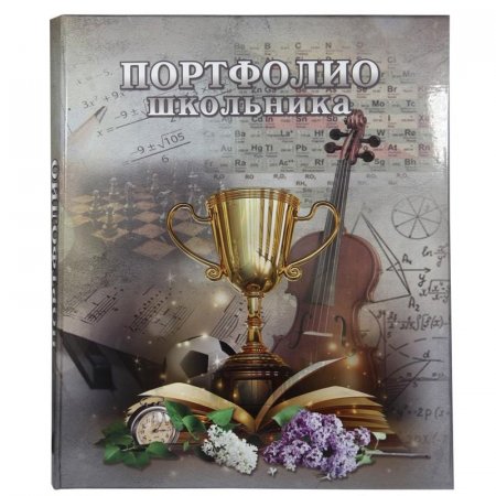 Портфолио школьника Кубок ламинированный картон (А4, 14 файлов)