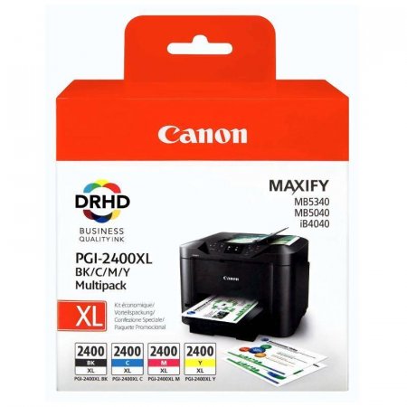 Картридж струйный Canon PGI-2400XL BK/C/M/Y (9257B004) для МВ5040/5340 (4шт