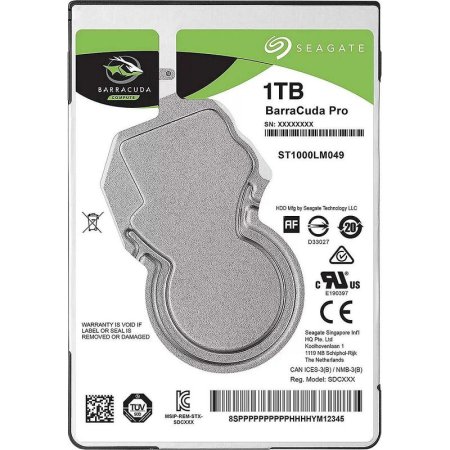 Жесткий диск Seagate BarraCuda Pro 1 ТБ (ST1000LM049)