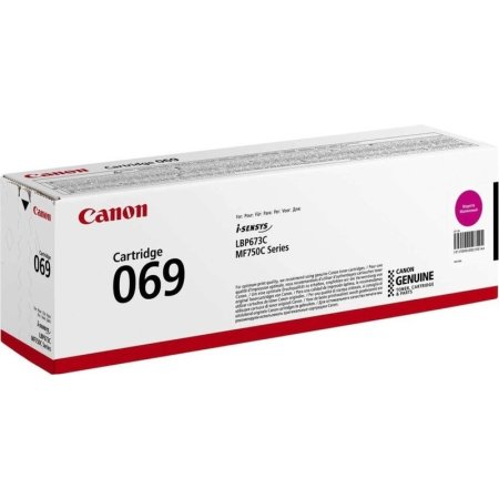 Картридж лазерный Canon CRG 069 M 5092C002 пурпурный оригинальный