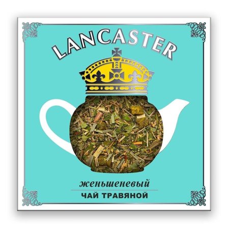 Чай подарочный Lancaster листовой травяной Женьшеневый 75 г