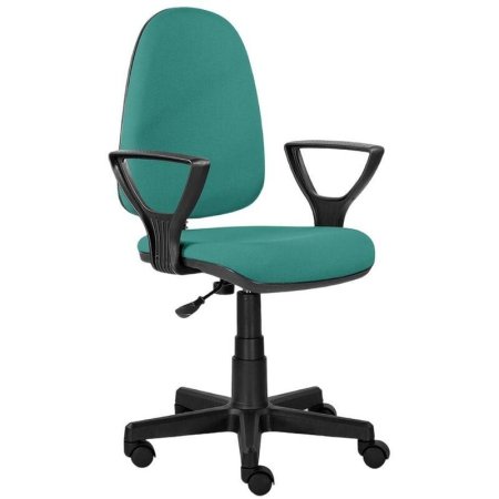 Кресло офисное Prestige O зеленое (ткань, пластик)
