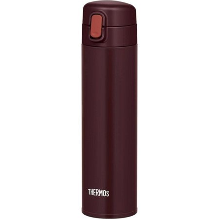 Термокружка Thermos FJM-450 BW 450 мл коричневая (с трубочкой)