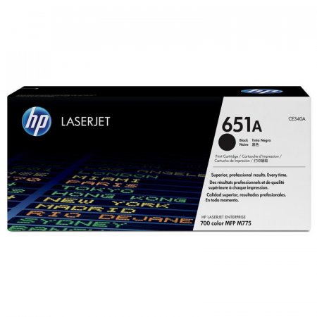 Картридж HP 651A CE340A черный