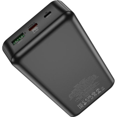 Внешний аккумулятор (power bank) Hoco J102A Cool Figure 20000 мАч черный  (J102A COOL FIGURE BLACK)