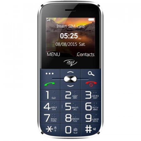 Мобильный телефон ITEL IT2590 DS (ITL-IT2590-DEBL) синий