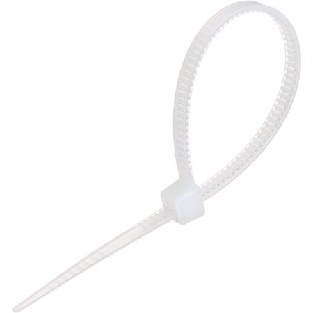 Стяжка (хомут) BigTech 100x2.5 мм белая 100 штук в упаковке  (BT-CT-100-25-W) Стяжка (хомут) BigTech 100x2.5 мм белая 100 штук в упаковке  (BT-CT-100-25-W)