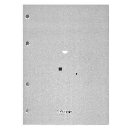 Блокнот Be Smart Minimalism A5 80 листов серый в клетку на склейке  (140x198 мм)