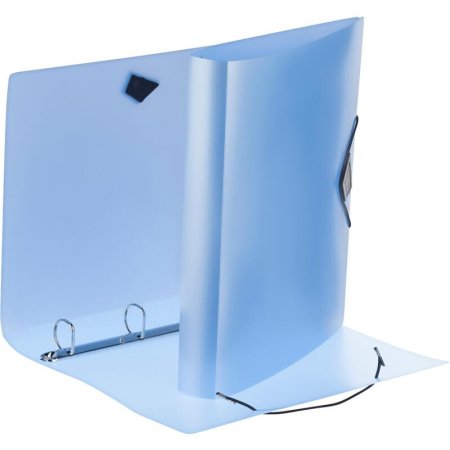 Папка на 4-х кольцах Attache Selection Breeze 50 мм голубая до 250  листов (пластик 0.7 мм)