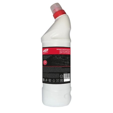 Чистящее средство для сантехники, унитазов и писсуаров Luscan  Professional Acid Orange GEL 0.75 л (концентрат)