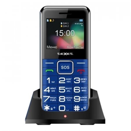 Мобильный телефон Texet TM-B319 цвет синий