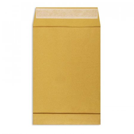 Пакет почтовый Extrapack С4 из крафт-бумаги стрип 229х324 мм (100 г/кв.м, 250 штук в упаковке)