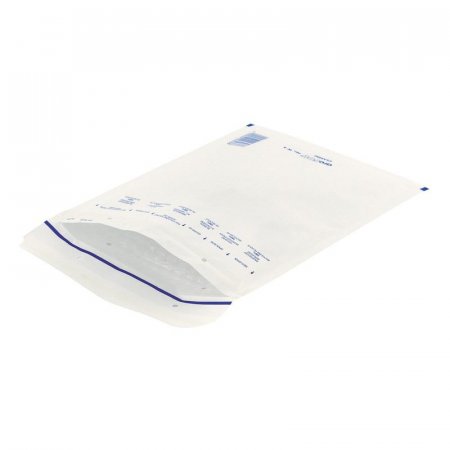 Пакет почтовый с воздушной подушкой Bong из белой бумаги стрип 200x275 мм (100 г/кв.м, 10 штук в упаковке)