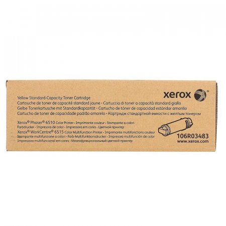 Тонер-картридж Xerox 106R03483 желтый оригинальный