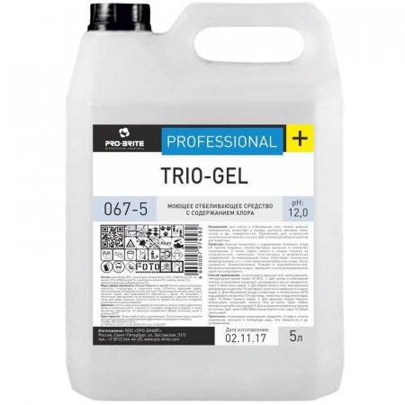 Профессиональная химия Pro-Brite TRIO-GEL 5л