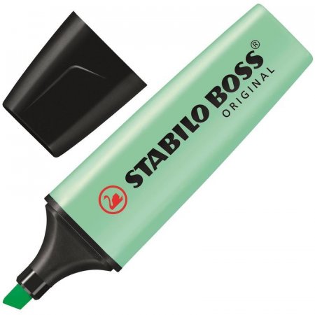 Текстовыделитель Stabilo Boss Original Pastel 70/116 зеленый (толщина линии 2-5 мм)