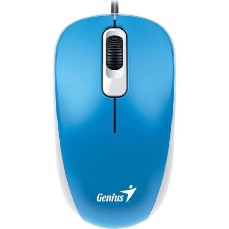 Мышь компьютерная Genius DX-110 синяя (31010009402)