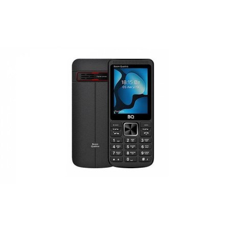 Мобильный телефон BQ 2455 Boom Quattro черный