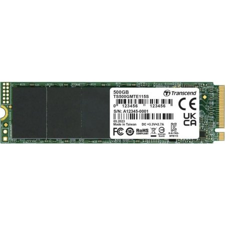 SSD накопитель Transcend MTE115S 500 ГБ (TS500GMTE115S)