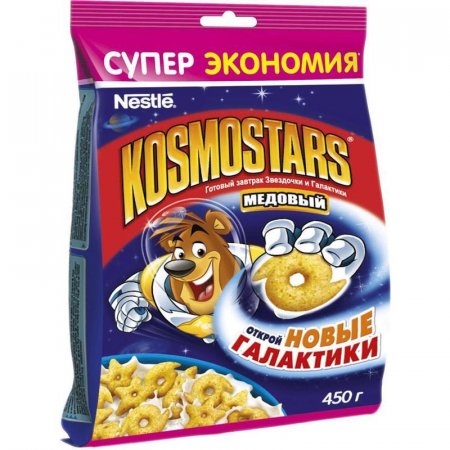 Колечки Kosmostars с медом 450 г