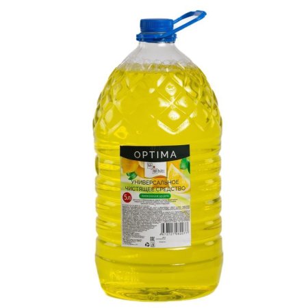 Универсальное чистящее средство Mr.White Optima Лимонная цедра жидкость  5 л