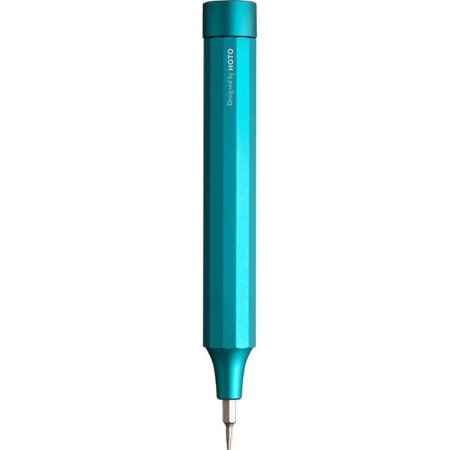 Отвертка Hoto 24-in-1 Precision Screwdriver с набором бит 13 штук  зеленая (QWLSD004)