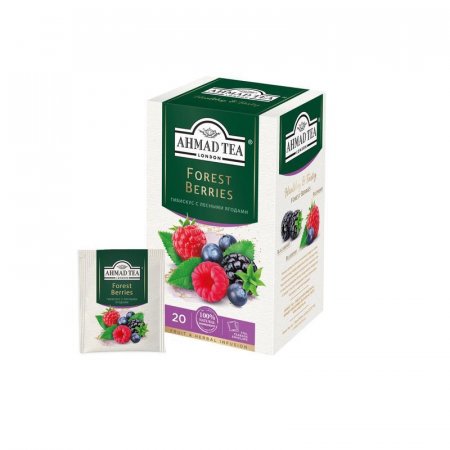 Чай Ahmad Tea Forest Berries травяной с лесными ягодами 20 пакетиков