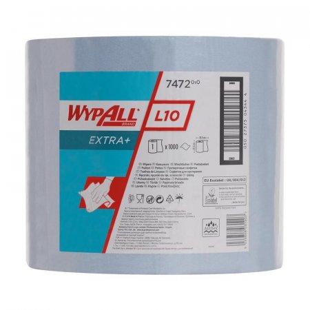 Протирочный материал KIMBERLY-CLARK Wypall L10 7472 голубой (1000 листов   в упаковке)