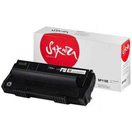 Картридж лазерный Sakura SP110E SASP110E для Ricoh черный совместимый