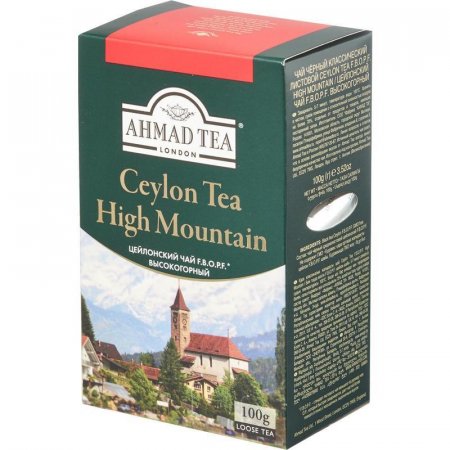Чай Ahmad Tea Ceylon High Mountain черный 90 г